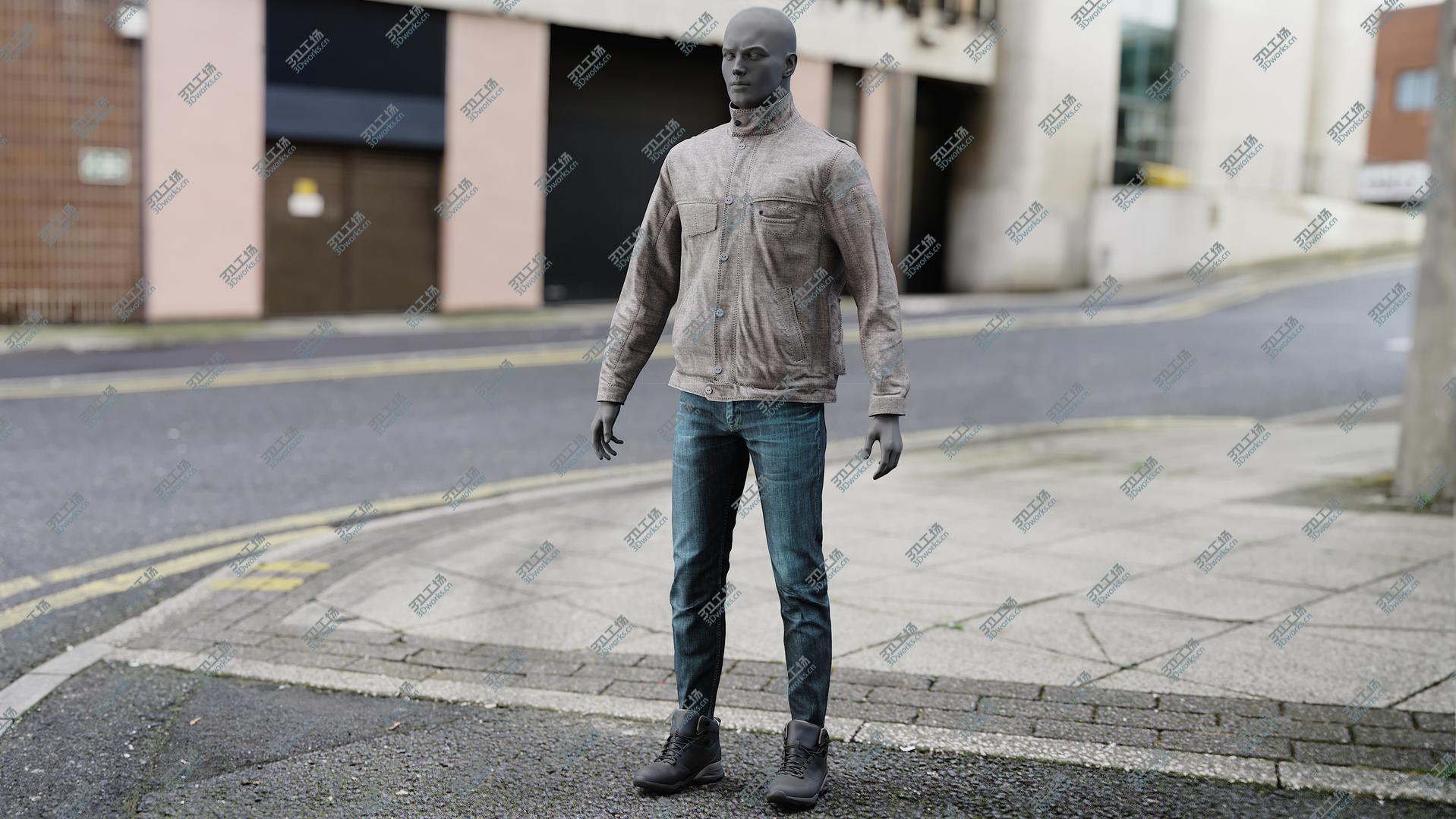 images/goods_img/202104023/Men's Pants with Jacket 7 3D model/1.jpg